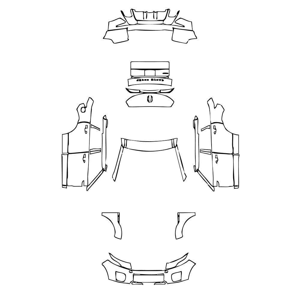 Pre-Cut PPF Land Rover Range Rover Evoque 5 Doors Base 2016 - PPF-Kits