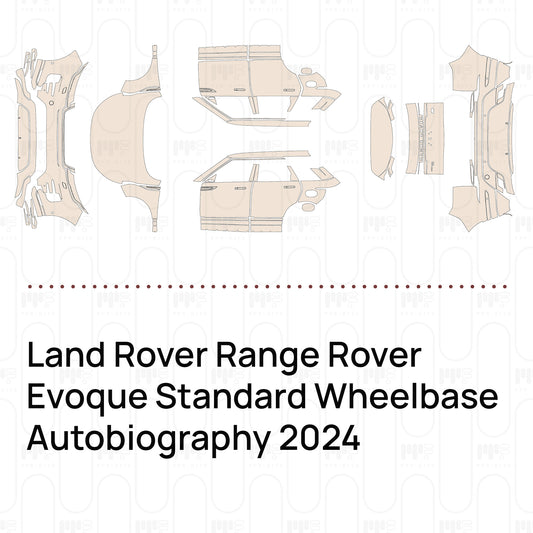 PPF prédécoupé Land Rover Range Rover Evoque Standard Wheelbase Autobiography 2024