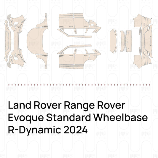 PPF prédécoupé Land Rover Range Rover Evoque Standard Wheelbase R-Dynamic 2024