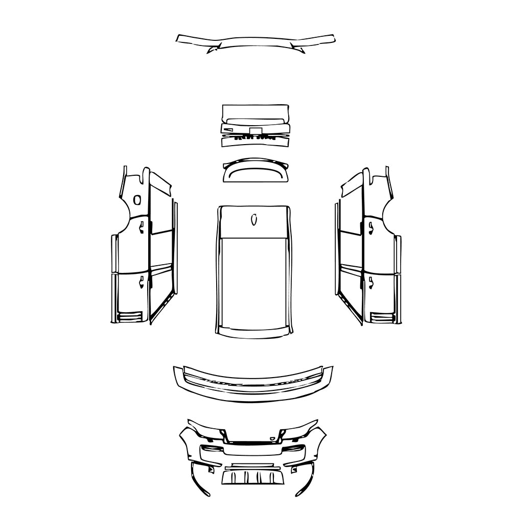 Pre-Cut PPF Land Rover Range Rover Extended Wheelbase SVAutobiography 2021 - PPF-Kits