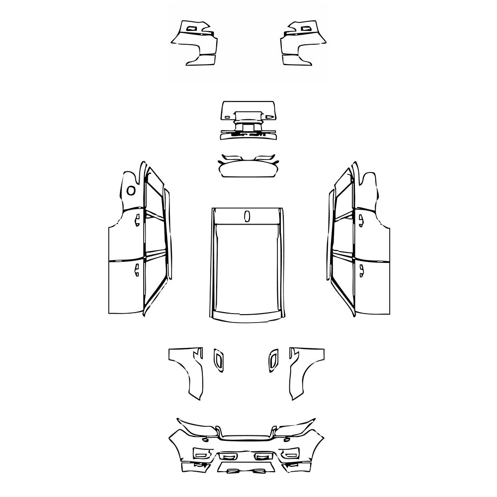 Pre-Cut PPF Land Rover Range Rover Sport Autobiography 2016 - PPF-Kits