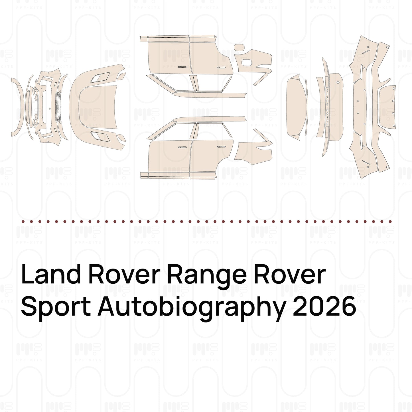 PPF prédécoupé Land Rover Range Rover Sport Autobiography 2026