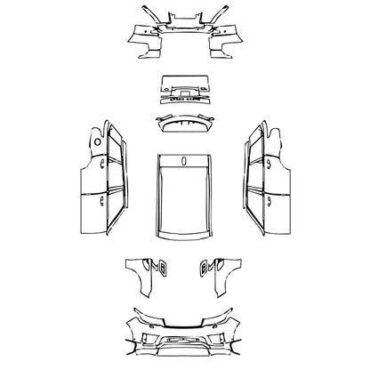Pre-Cut PPF Land Rover Range Rover Sport Autobiography Dynamic 2021 - PPF-Kits