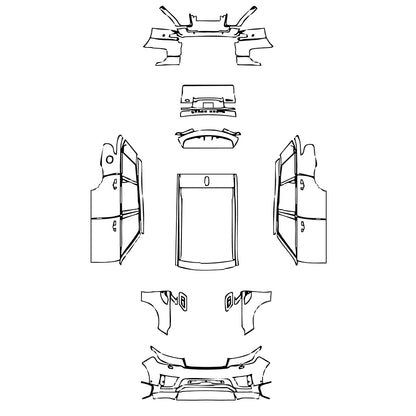 Pre-Cut PPF Land Rover Range Rover Sport SE 2022 - PPF-Kits