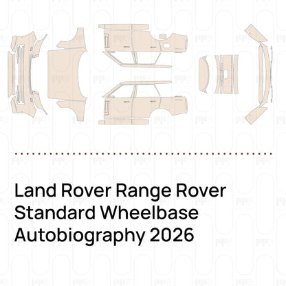 PPF prédécoupé Land Rover Range Rover Standard Wheelbase Autobiography 2026