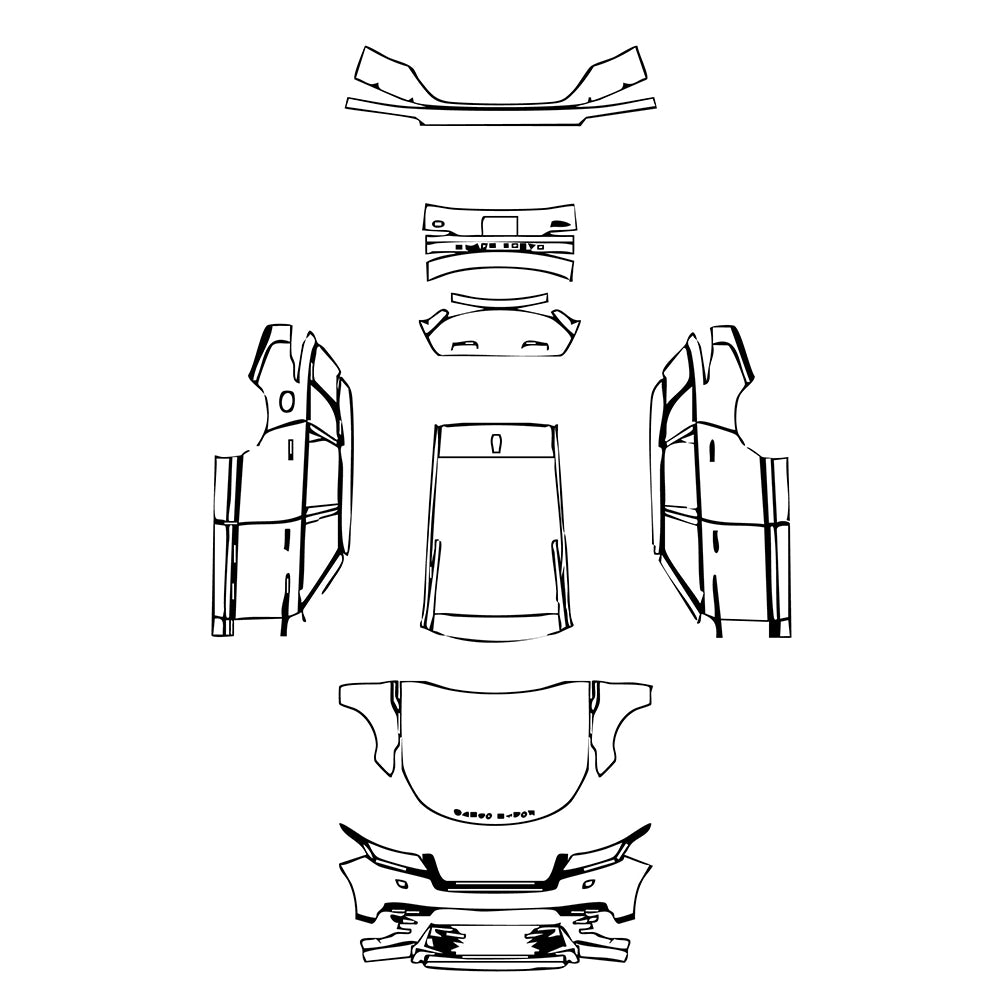 Pre-Cut PPF Land Rover Range Rover Velar R-Dynamic SE 2024 - PPF-Kits