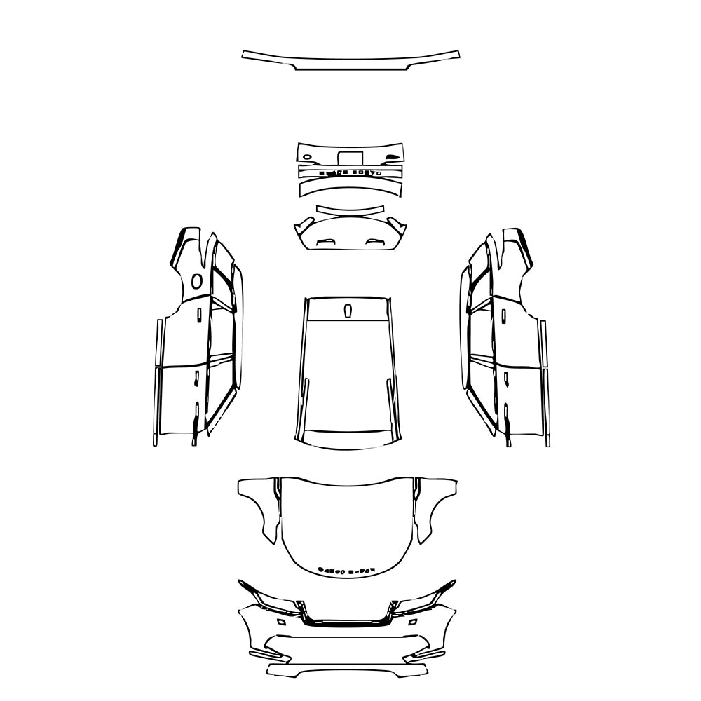 Pre-Cut PPF Land Rover Range Rover Velar S 2025 - PPF-Kits
