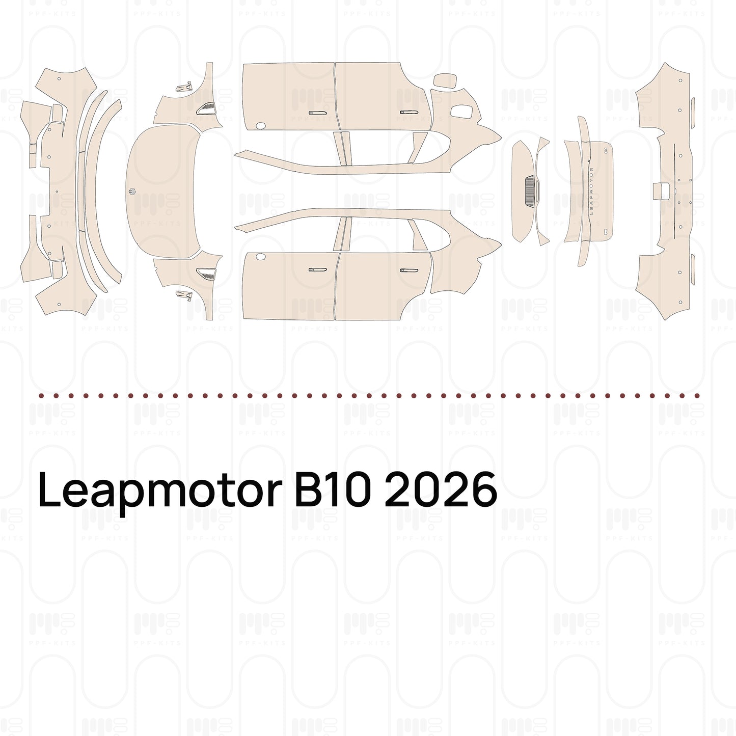 PPF prédécoupé Leapmotor B10 2026