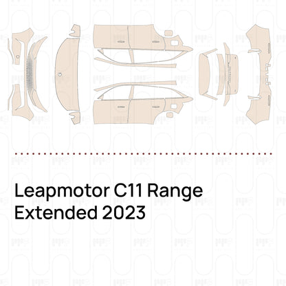 PPF prédécoupé Leapmotor C11 Range Extended 2023