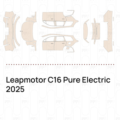 PPF prédécoupé Leapmotor C16 Pure Electric 2025