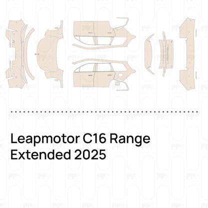 PPF prédécoupé Leapmotor C16 Range Extended 2025