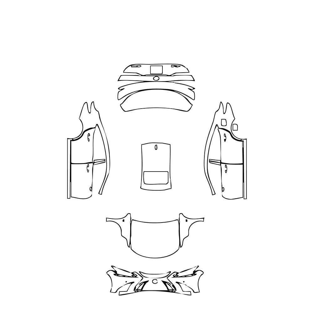 Pre-Cut PPF Lexus ES F Sport 2023 - PPF-Kits