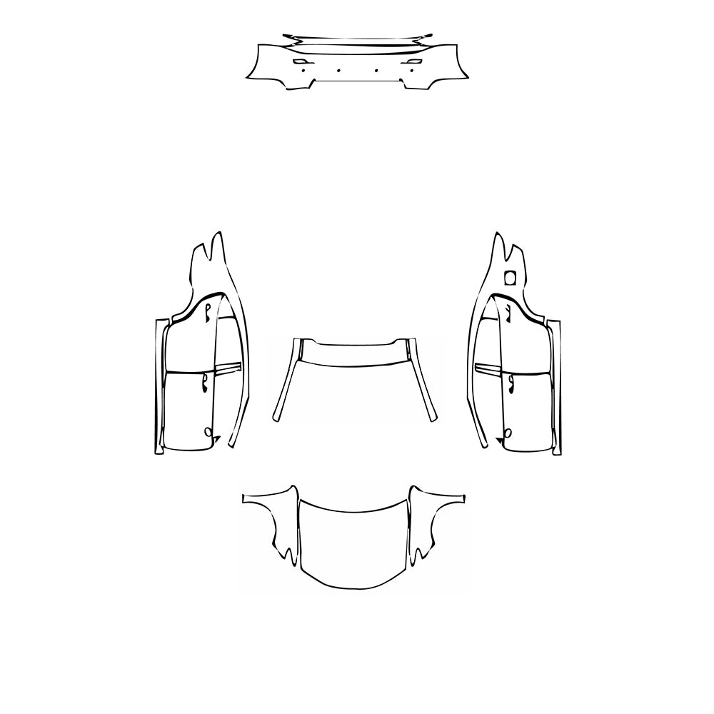 Pre-Cut PPF Lexus ES Luxury 2013 - PPF-Kits