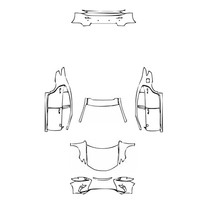 Pre-Cut PPF Lexus ES Luxury 2016 - PPF-Kits