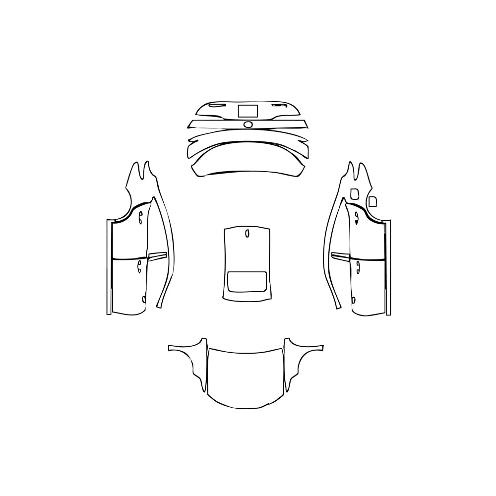 Pre-Cut PPF Lexus ES Luxury 2025 - PPF-Kits