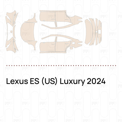 PPF prédécoupé Lexus ES (US) Luxury 2024