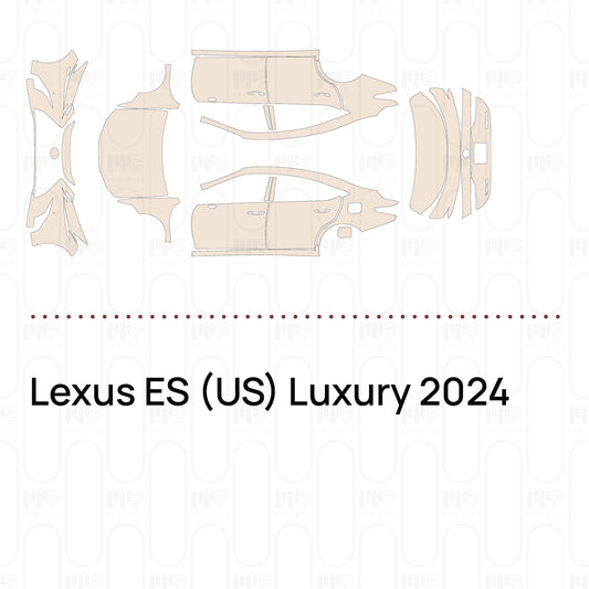 PPF prédécoupé Lexus ES (US) Luxury 2024