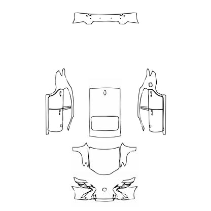 Pre-Cut PPF Lexus GS Base 2017 - PPF-Kits