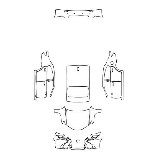 Pre-Cut PPF Lexus GS Base 2017 - PPF-Kits