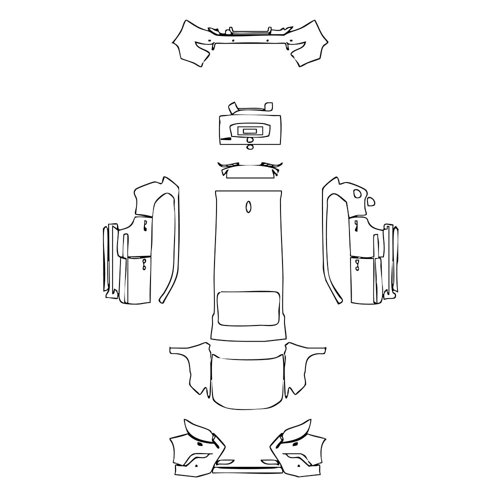 Pre-Cut PPF Lexus GX 2021 - PPF-Kits