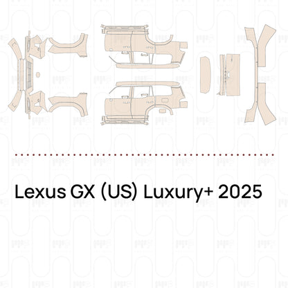 PPF prédécoupé Lexus GX (US) Luxury+ 2025