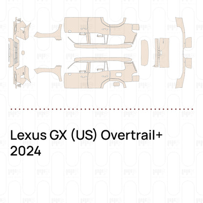 PPF prédécoupé Lexus GX (US) Overtrail+ 2024