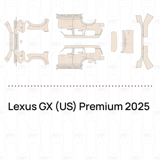 PPF prédécoupé Lexus GX (US) Premium 2025