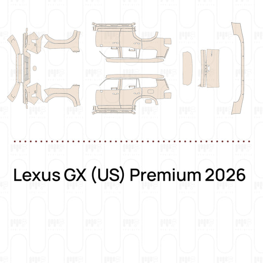 PPF prédécoupé Lexus GX (US) Premium 2026