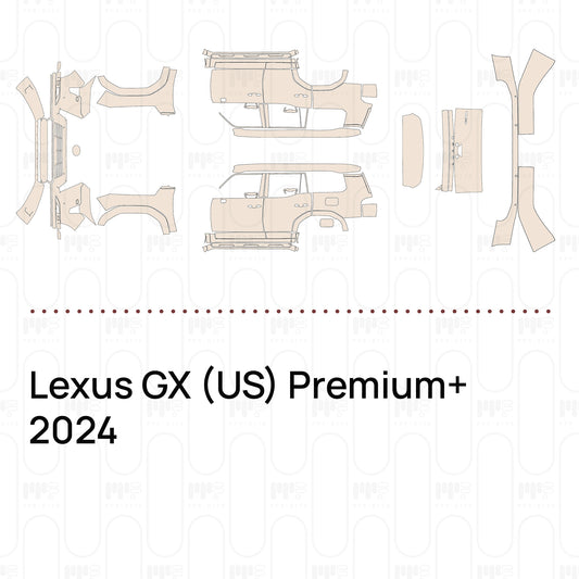 PPF prédécoupé Lexus GX (US) Premium+ 2024