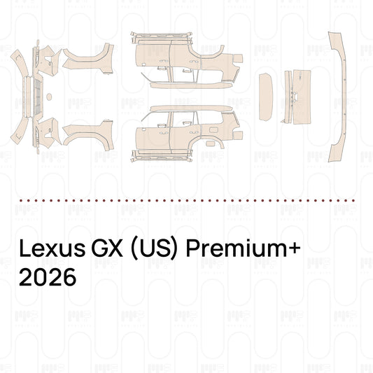 PPF prédécoupé Lexus GX (US) Premium+ 2026