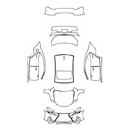 Pre-Cut PPF Lexus IS Sedan F-Sport 2017 - PPF-Kits