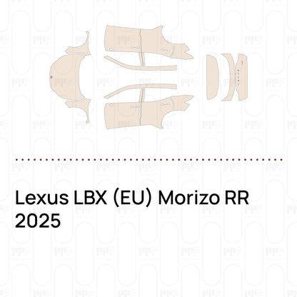 PPF prédécoupé Lexus LBX (EU) Morizo RR 2025