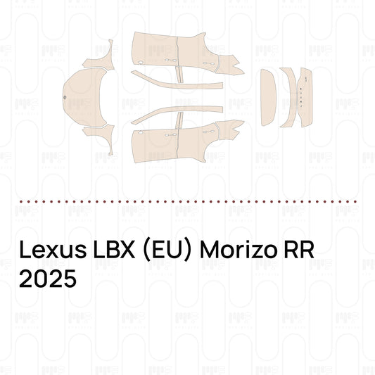 PPF prédécoupé Lexus LBX (EU) Morizo RR 2025