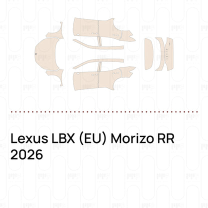 PPF prédécoupé Lexus LBX (EU) Morizo RR 2026