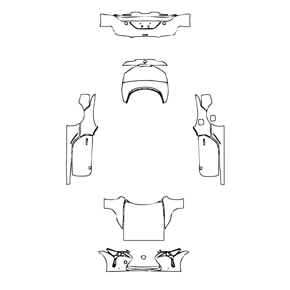 Pre-Cut PPF Lexus LC Convertible 2025 - PPF-Kits
