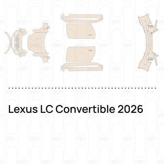PPF prédécoupé Lexus LC Convertible 2026