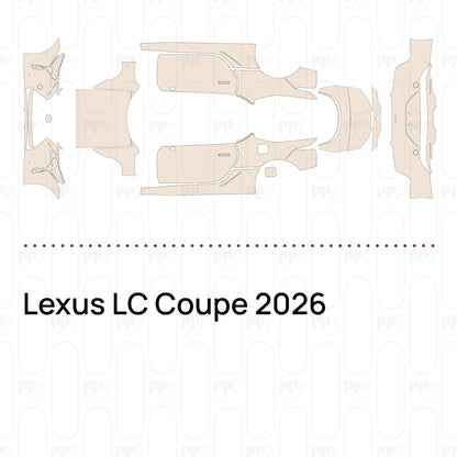 PPF prédécoupé Lexus LC Coupe 2026