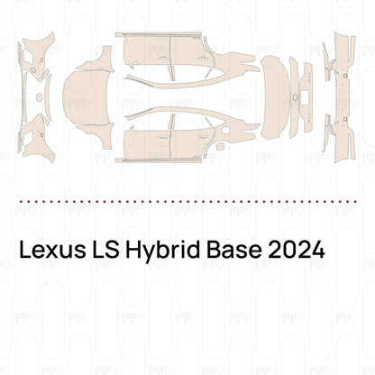 PPF prédécoupé Lexus LS Hybrid Base 2024