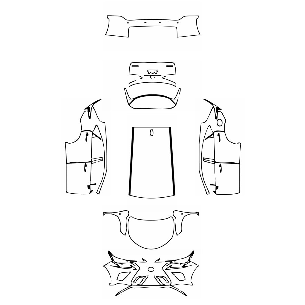 Pre-Cut PPF Lexus NX F-Sport 2018 - PPF-Kits