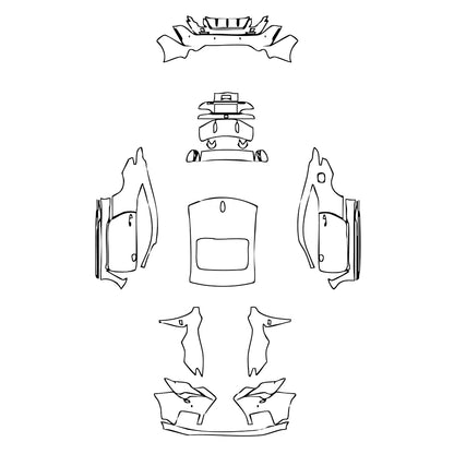 Pre-Cut PPF Lexus RCF 2023 - PPF-Kits