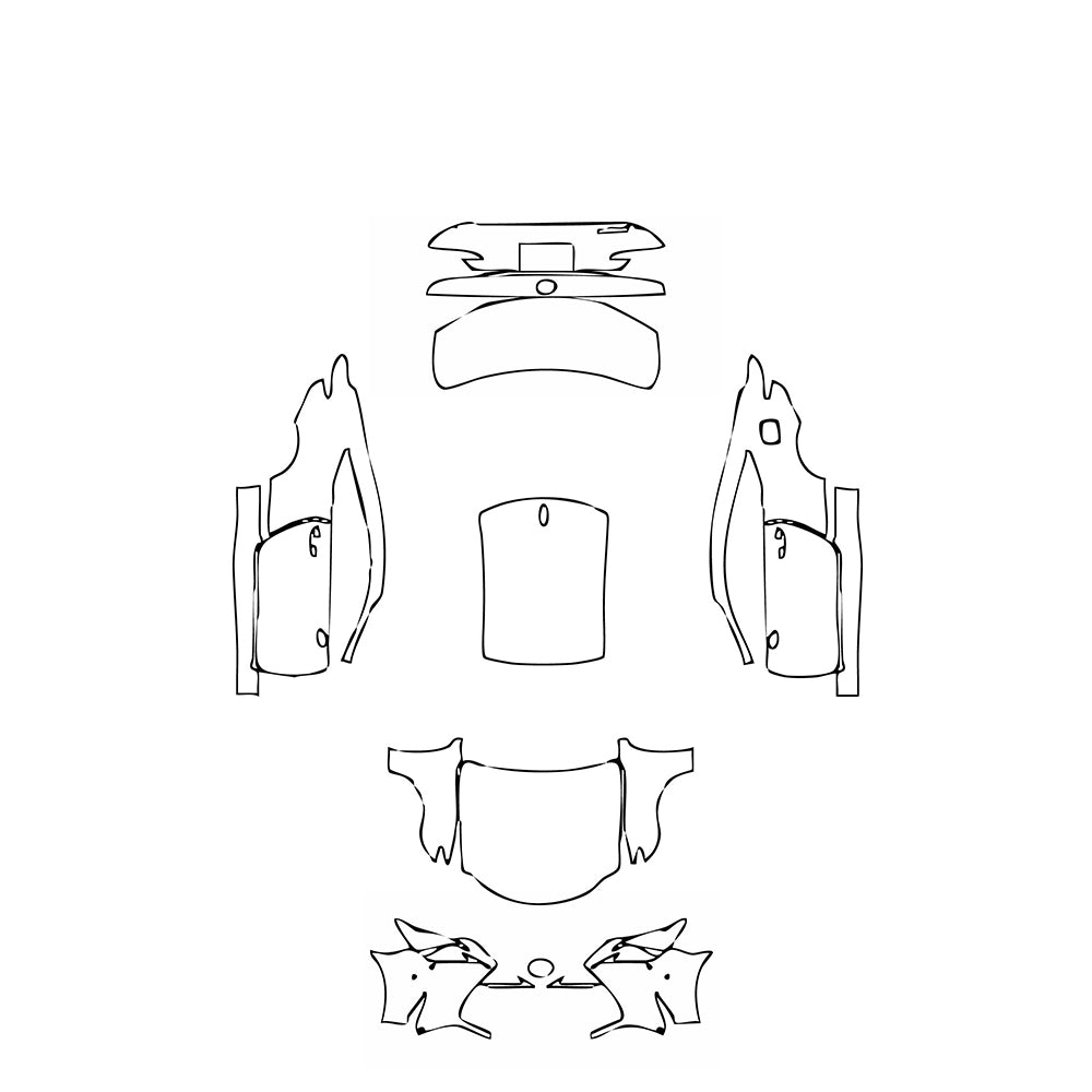 Pre-Cut PPF Lexus RC Base 2015 - PPF-Kits