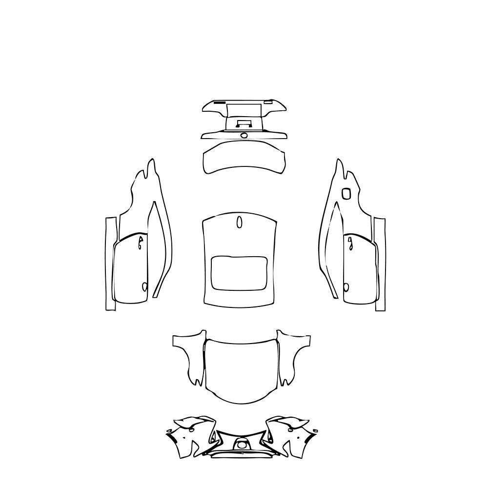 Pre-Cut PPF Lexus RC Base 2023 - PPF-Kits