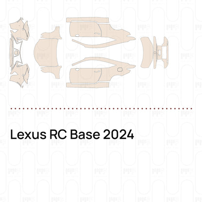 PPF prédécoupé Lexus RC Base 2024