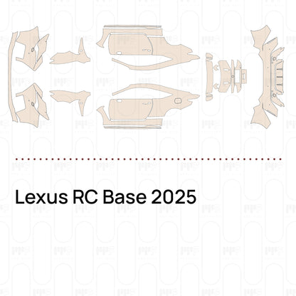 PPF prédécoupé Lexus RC Base 2025