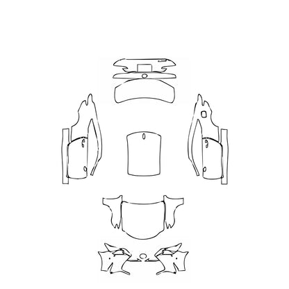 Pre-Cut PPF Lexus RC F-Sport 2016 - PPF-Kits