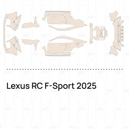 PPF prédécoupé Lexus RC F-Sport 2025