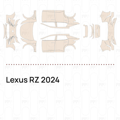 PPF prédécoupé Lexus RZ 2024