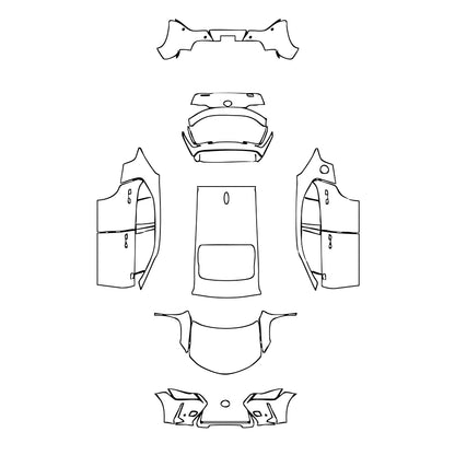 Pre-Cut PPF Lexus UX Base 2020 - PPF-Kits