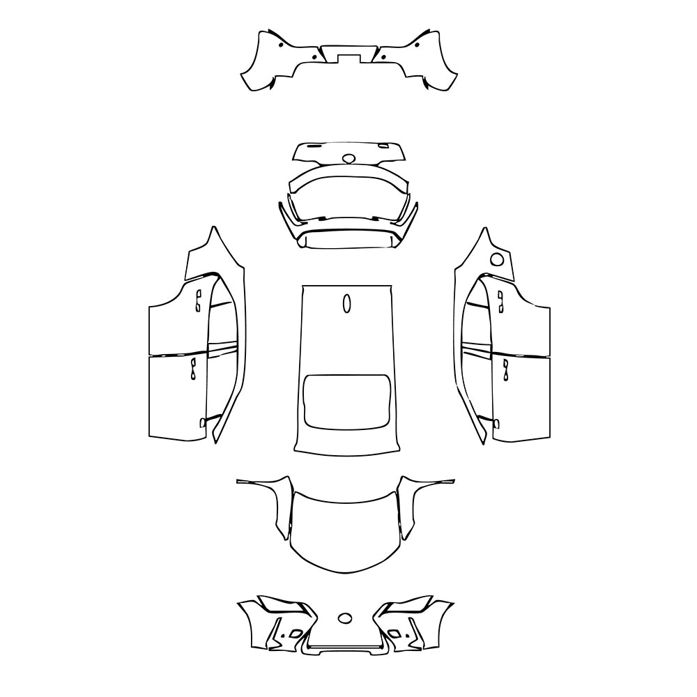Pre-Cut PPF Lexus UX Base 2023 - PPF-Kits