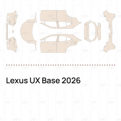 PPF prédécoupé Lexus UX Base 2026